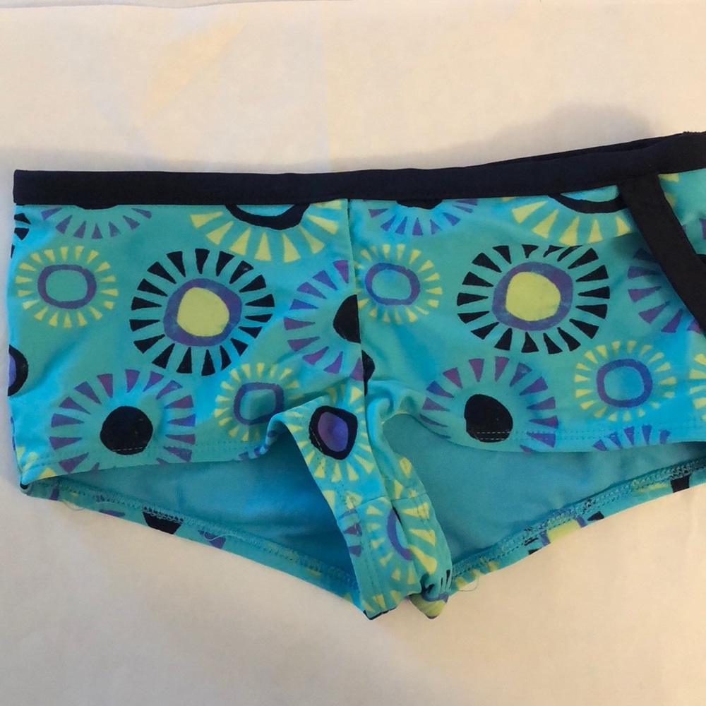 Blue kids swimming bottoms